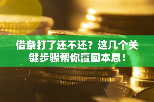 北京借条打了还不还？这几个关键步骤帮你赢回本息！