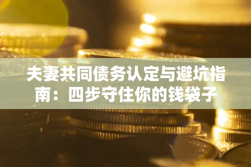 北京夫妻共同债务认定与避坑指南：四步守住你的钱袋子