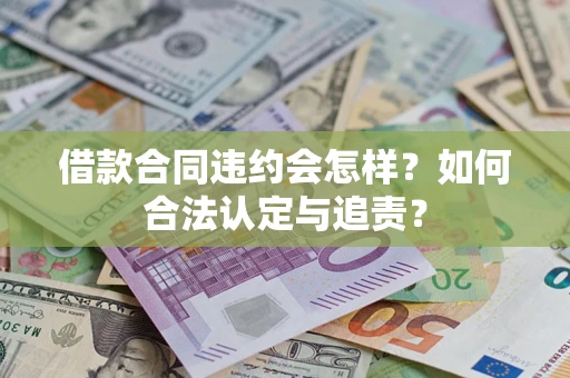 北京借款合同违约会怎样？如何合法认定与追责？