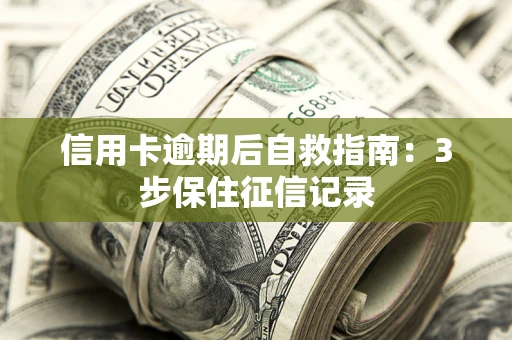 北京信用卡逾期后自救指南：3步保住征信记录