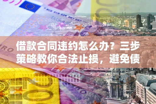 北京借款合同违约怎么办？三步策略教你合法止损，避免债务危机升级